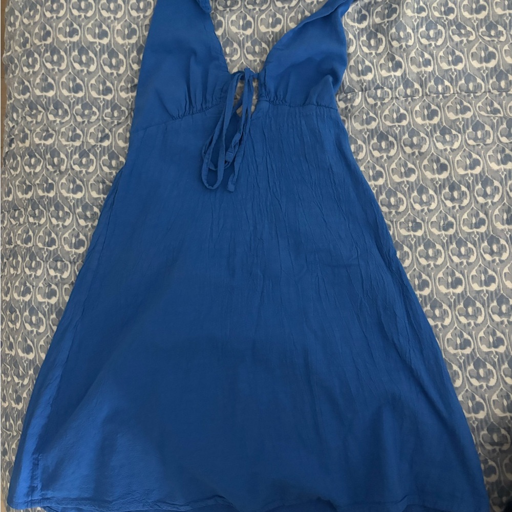 Blue Mini Dress